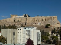 Acropolis from Acropolis Museum