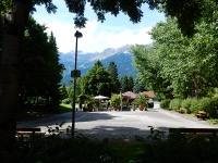 Waiting for bus in Innsbruck