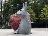Snail statue