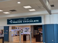 Chocolate store at Prague airport