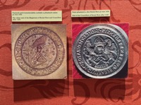 Town seals at mine museum