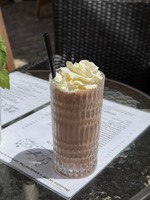 Chocolate milkshake at Cafe LuVer