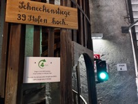 Traffic light in church