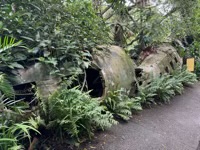 Theatrical plane wreck